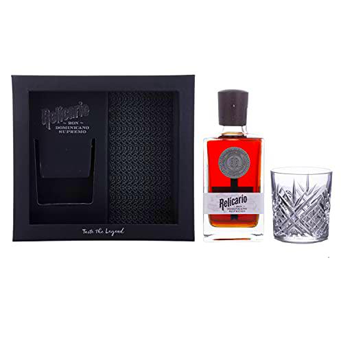 Relicario Ron Dominicano Supremo 40% - 700ml in Giftbox with glass