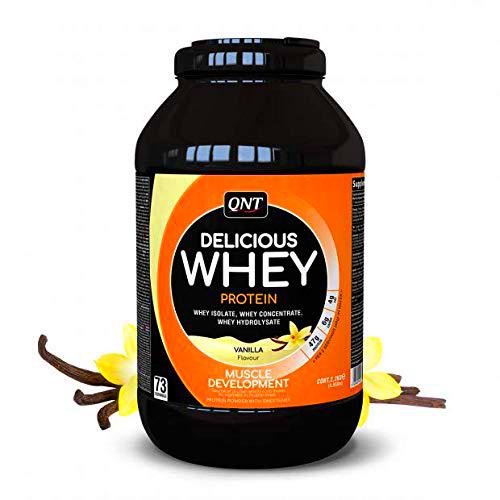 QNT Delicious Whey Protein, Sabor Vanilla - 2200 gr