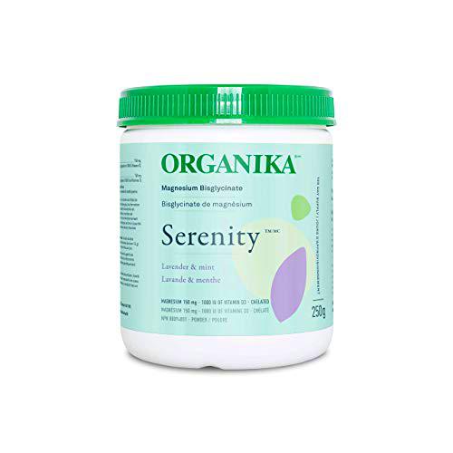 ORGANIKA SERENITY - MAGNESIUM BISGLYCINATE - LAVENDER MINT 250 G