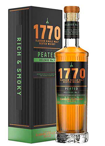 1770 glassgow Single Malt Scotch Whisky Peated Release No. 1 46%