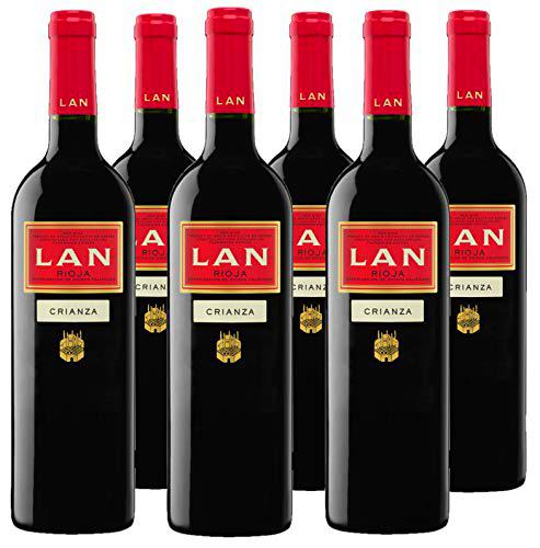 Vino Tinto LAN Crianza D.O.Ca. Rioja - 6 botellas de 750 ml