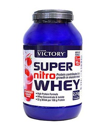 Weider Victory, Super Nitro Whey, Fresa Plátano - 2200 gr