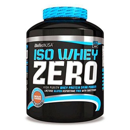 BioTechUSA ISO Whey Zero Protein Polvo, Fresa 2270 g