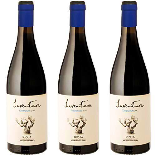 Laventura Vino Tinto - 3 botellas x 750ml - total: 2250 ml