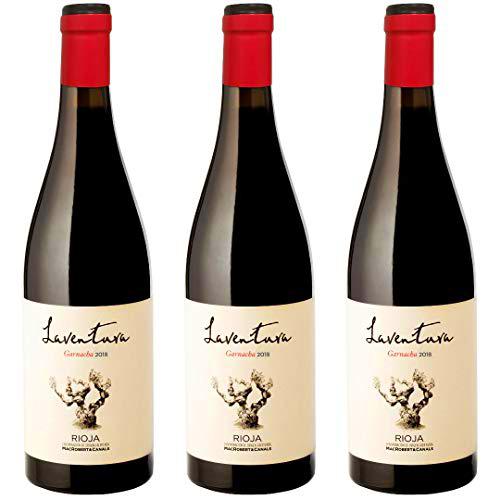 Laventura Vino Tinto - 3 botellas x 750ml - total: 2250 ml