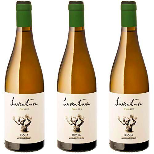 Laventura Vino Blanco - 3 botellas x 750ml - total: 2250 ml