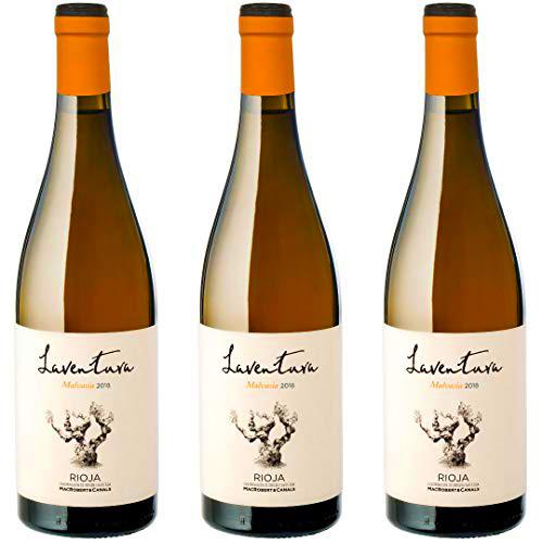 Laventura Vino Blanco - 3 botellas x 750ml - total: 2250 ml