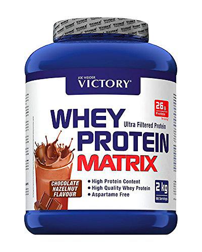 Weider Whey Protein Matrix, Complejo de Proteína, Sabor Chocolate