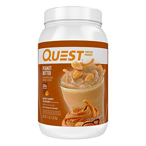 Quest Nutrition Quest Protein Powder, Peanut Butter, 3lb 1300 g