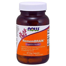 Now Remembrain Supplement 60 Cápsulas 60 g