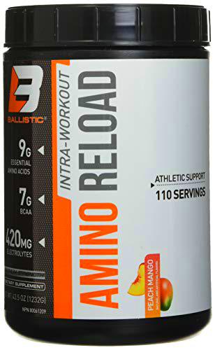 Ballistic Labs Ballistic Labs Amino Reload 110 Melocotón Mango 1232g 1232 g