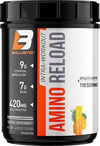 Ballistic Labs Ballistic Labs Amino Reload 110 Naranja Piña 1232g 1232 g