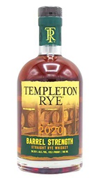 Templeton Rye Templeton Rye Barrel Strength Straight Rye Whiskey 2020 56,6% Vol. 0,7l