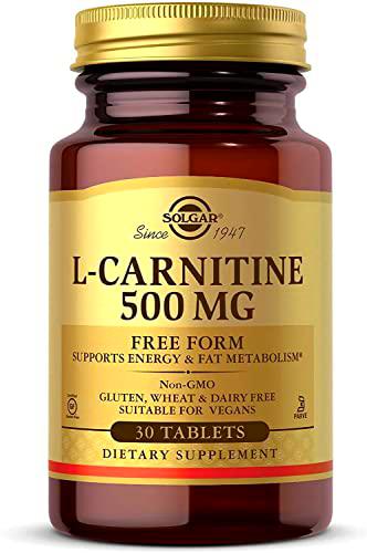 Solgar L-Carnitina Comprimidos de 500 mg - Envase de 30