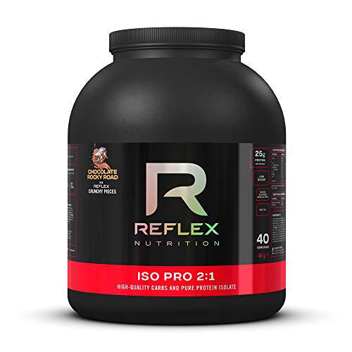 Reflex Nutrition Polvo De Proteínas Reflex Nutrition Recuperación Con Trozos Crujientes (Chocolate Rocoso) (4Kg) 4750 g