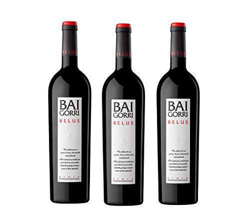 Baigorri Vino Tinto Belus - 3 botellas x 750ml - total: 2250 ml