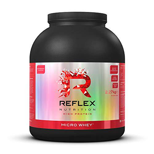 Reflex Nutrition Polvo De Proteínas De Suero Micro Whey Reflex Nutrition (Fresa) (2,27Kg) 2529.99999999999 g