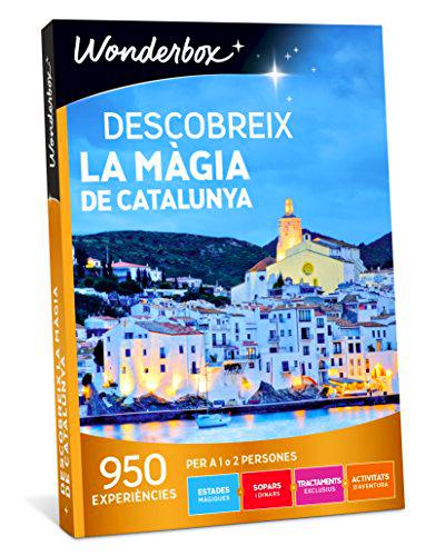 WONDERBOX Caja Regalo -DESCOBREIX LA MÀGIA DE Catalunya- 950 experiencias para Dos Personas