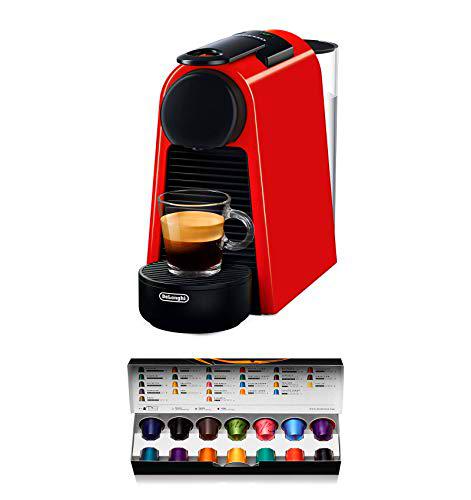 Nespresso De'Longhi Essenza Mini EN85.R - Cafetera monodosis de cápsulas Nespresso