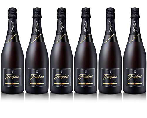 Freixenet Cava Cordon Negro Brut - 0,75 l - Pack de 6 botellas