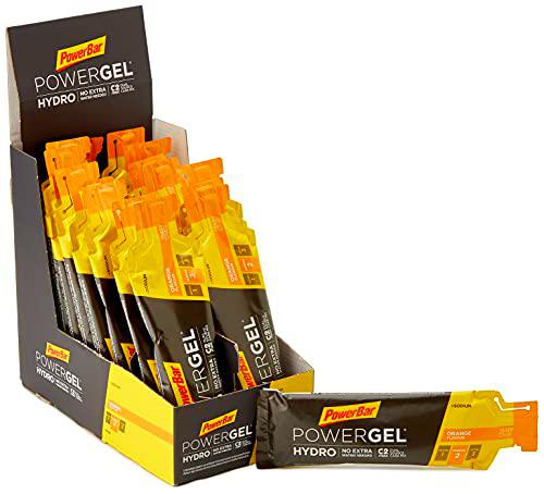 PowerBar PowerGel Hydro Orange 24x67ml - Gel Energético de Alto Carbono + C2MAX + Sodio