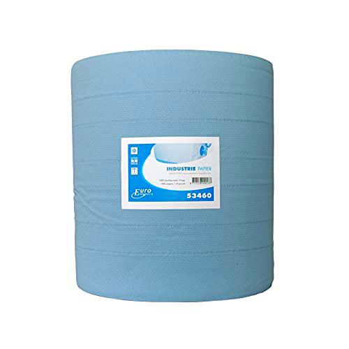 MTS P53460 Papel industrial, 100% reciclado, azul, estándares HACCP