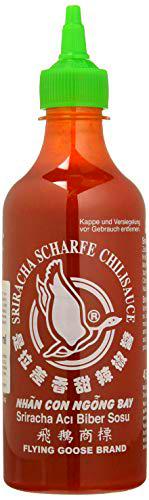 Flying Goose Salsa Sriracha - Paquete de 12 x 525 gr