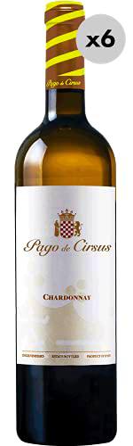 Pago de Cirsus Chardonnay, Vino Blanco, 6 Botellas, 75 cl