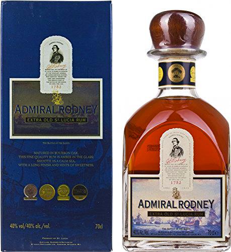 Admiral Rodney mit Geschenkverpackung Rum (1 x 0.7 l)