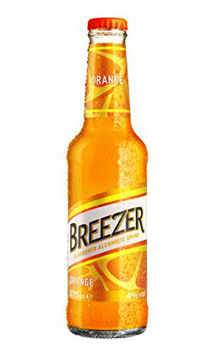 Breezer naranja coctail de ron listo para tomar 27.5 cl