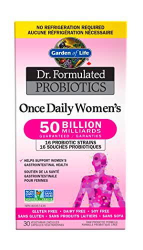 Garden of Life Dr. Formulated una vez al día para mujeres 30 cápsulas vegetarianas 30 g