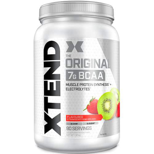 XTEND Original - Suplemento de BCAA en polvo - Kiwi y fresa | Aminoácidos de cadena ramificada | 7 g de BCAA con electrolitos para una mayor hidratación y recuperación | 90 raciones