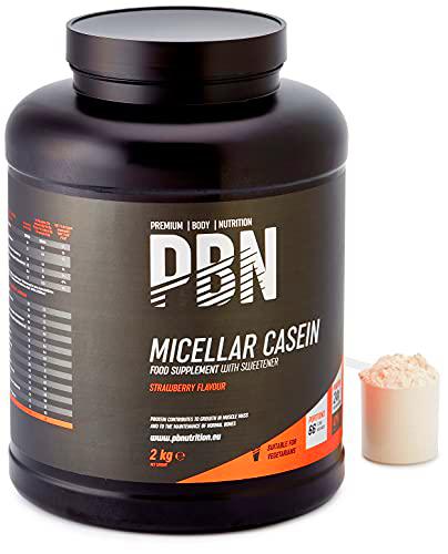 PBN Premium Body Nutrition - Caseína micelar, 2 kg (Paquete de 1)