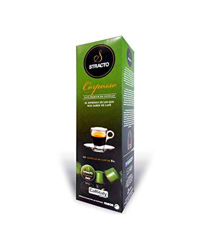 Stracto Capsulas de Cafe 80583, Corposso 80 Unidades 1240 g