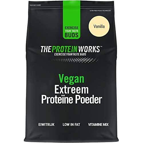 THE PROTEIN WORKS Proteína Vegana Extreme | | 100% A Base De Plantas | Mezcla De 5 Proteínas