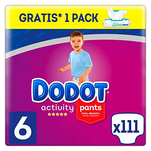 Dodot Pañales Bebé Activity Pants Talla 6 (+15 kg)