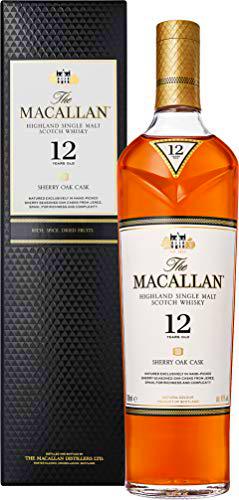 Macallan Sherry Oak 12 Años Single Malt Whisky Escoces, 40%