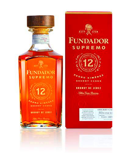 Fundador Supremo 12 - D.O. Brandy de Jerez - Solera Gran Reserva