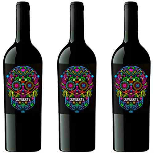 Demuerte Vino Tinto - 3 botellas x 750ml - total: 2250 ml