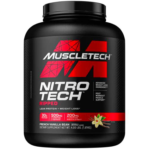 Muscletech Performance Series Nitro-Tech Ripped French Vanilla Swirl