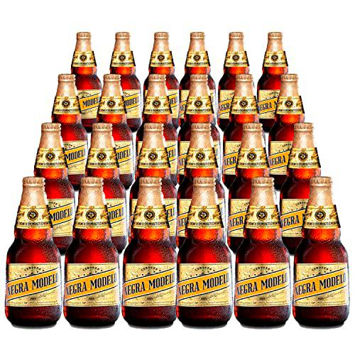 Cerveza Negra Modelo - Pack de 24 Botellas de 355 ml