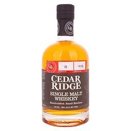 Cedar Ridge Cedar Ridge SINGLE MALT WHISKEY 40% Vol. 0,7l