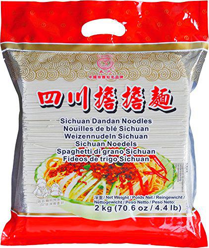 Chunsi Fideos de Trigo Sichuan - Paquete de 8 x 2000 gr