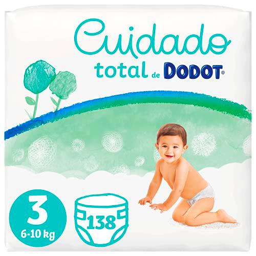 Dodot Pañales Bebé Cuidado Total Talla 3 (6-10 kg)