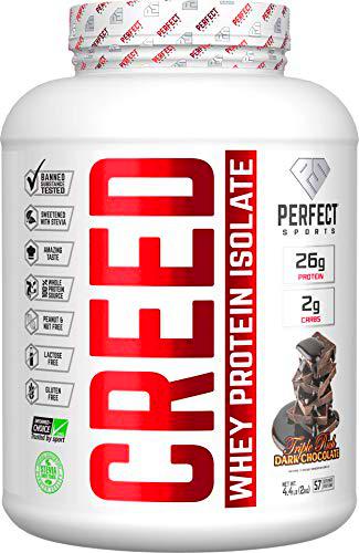 Perfect Sports Creed Whey Isolate Triple Rich Dark Chocolate 4.4Lb 2000 g