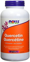 NOW Quercetin with Bromelain 240 Veg Capsules