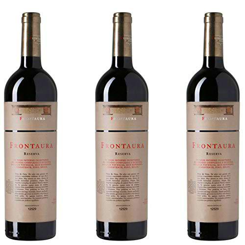 Frontaura Vino Tinto Reserva - 3 botellas x 750ml - total: 2250 ml