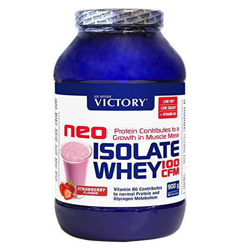 Neo Iso Whey 100CFM 900 g Fresa, 100% aislado de proteina de suero