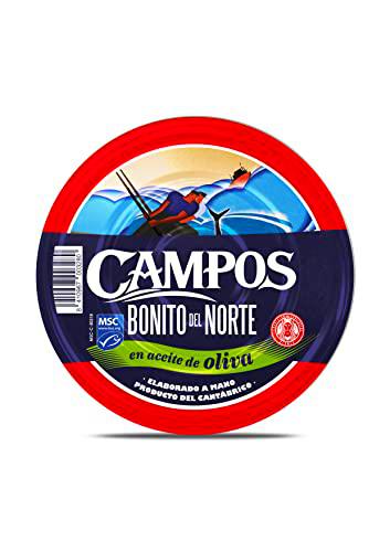 CAMPOS Conserva de Bonito del Norte de Pesca Certificada Msc en Aceite de Oliva