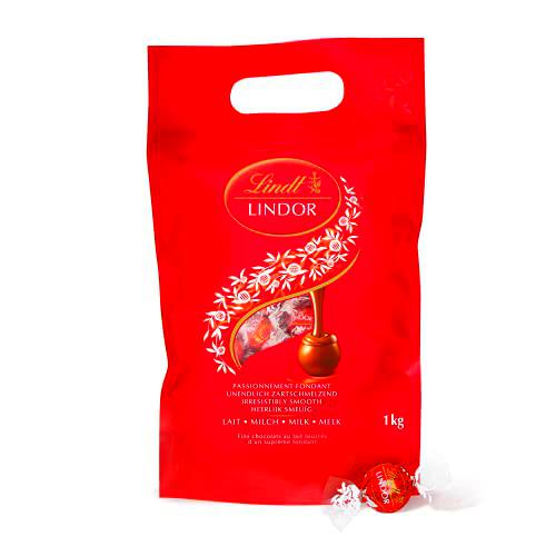 Lindt Lindor Bolsa 1Kg Bombones de Chocolate